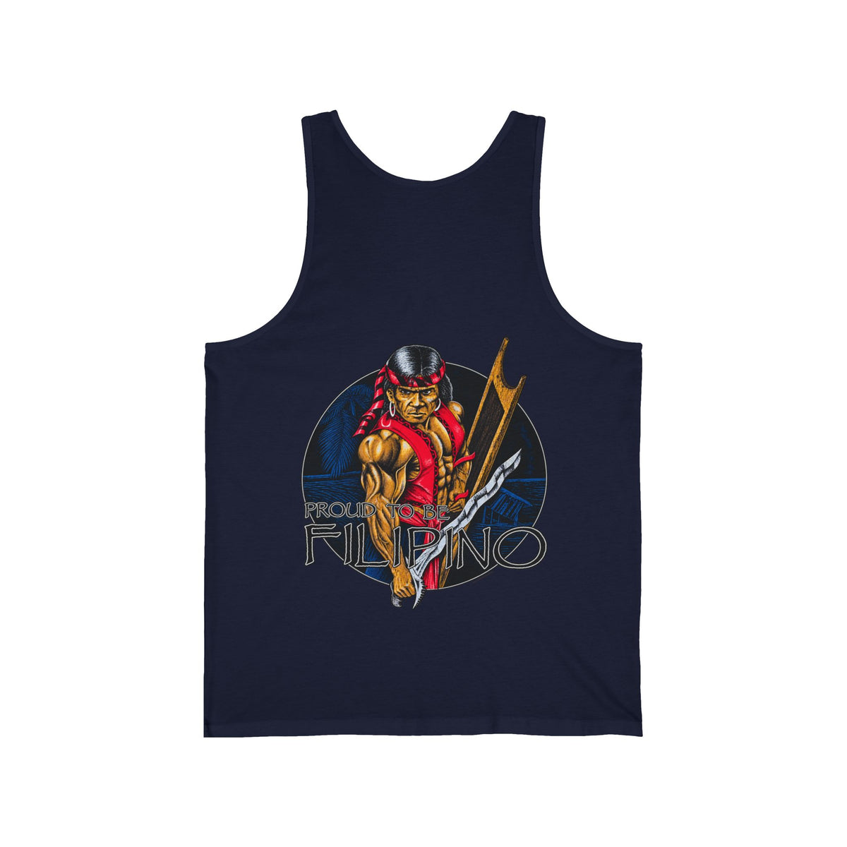 Filipino Strength Proud To Be Filipino Unisex Jersey Tank
