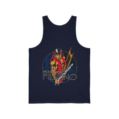 Filipino Strength Proud To Be Filipino Unisex Jersey Tank