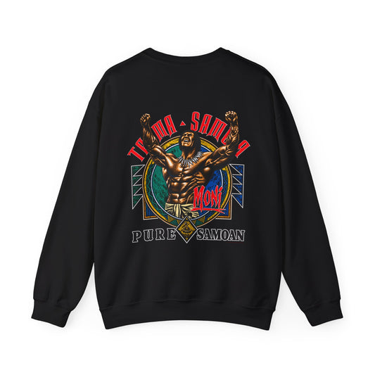 Samoan Strength Pure Samoan Tama Samoa Unisex Heavy Blend™ Crewneck Sweatshirt