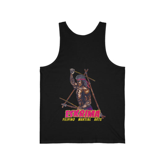 Filipino Strength Eskrima Filipino Martial Arts Unisex Jersey Tank