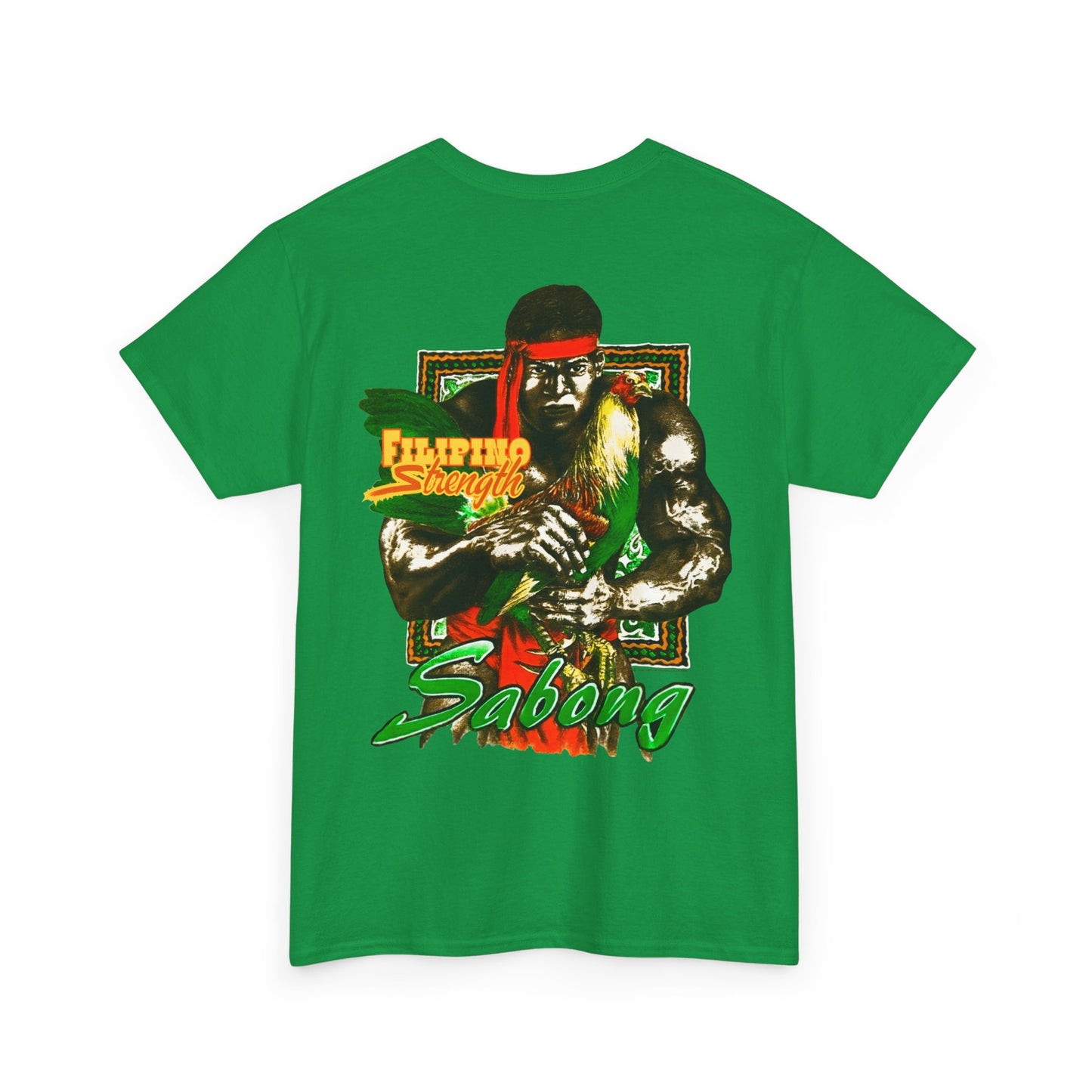 Filipino Strength Sabong Shirt Vintage Design 90s New Print T-shirt Unisex Heavy Cotton Tee