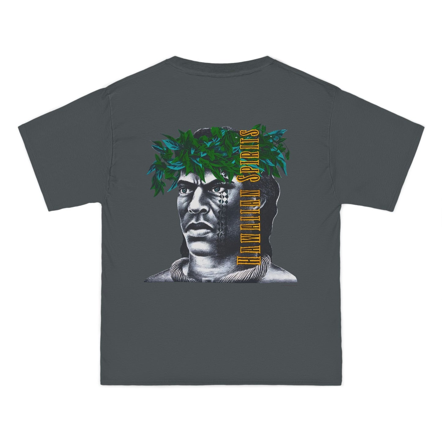 Hawaiian Strength Hawaiian Spirits Vintage Design 90s New Print Beefy-T®  Short-Sleeve T-Shirt