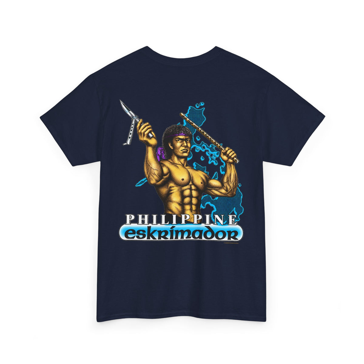 Filipino Strength Philippine Eskrimador Unisex Heavy Cotton Tee