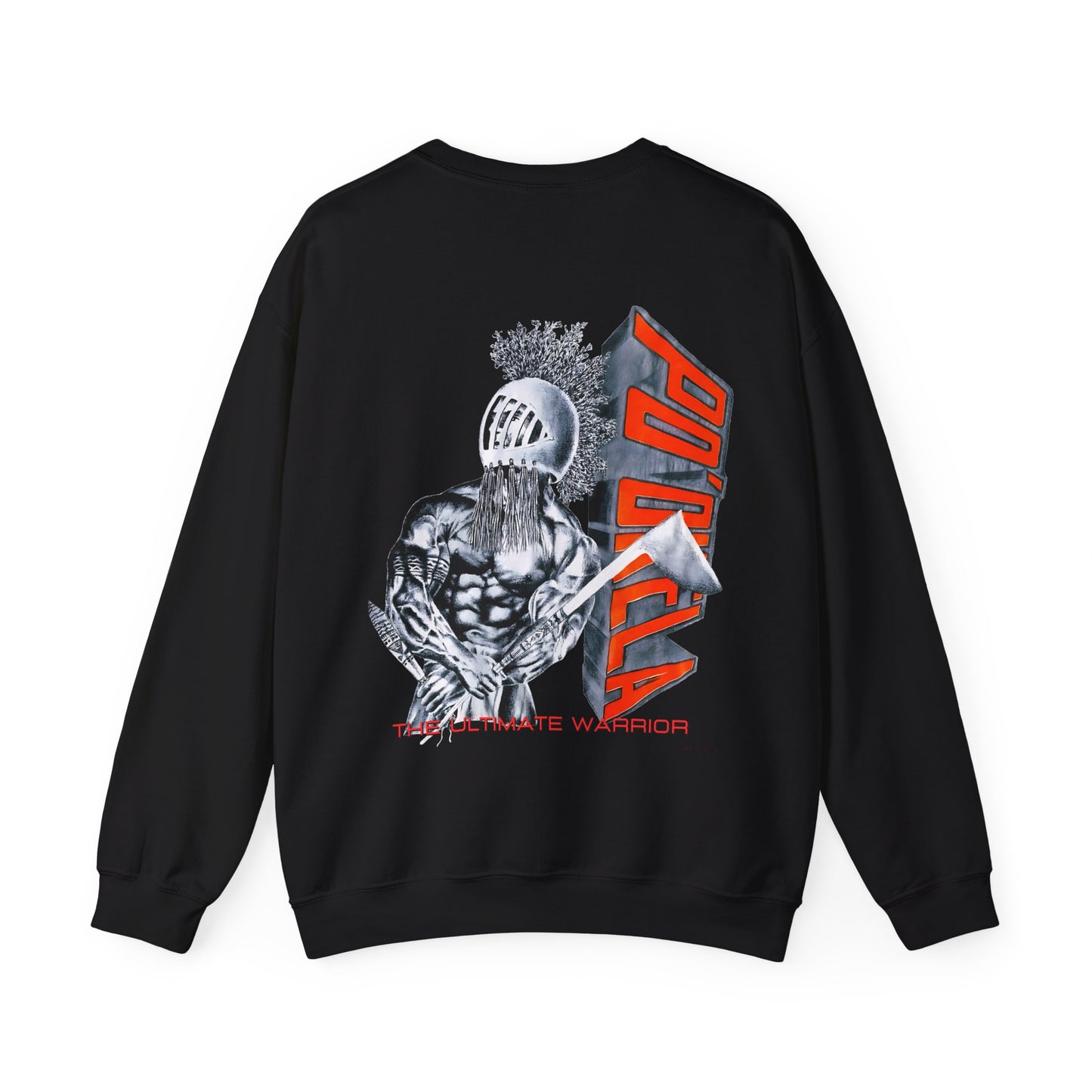 Hawaiian Strength Po'okela The Ultimate Warrior Vintage Design 90s New Print Unisex Heavy Blend™ Crewneck Sweatshirt