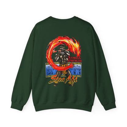 Samoan Strength Siva Afi Unisex Heavy Blend™ Crewneck Sweatshirt