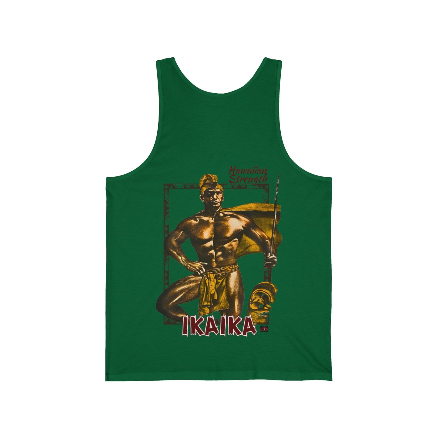 Hawaiian Strength Ikaika Hawaiian Strength Vintage Design 90s New Print Unisex Jersey Tank