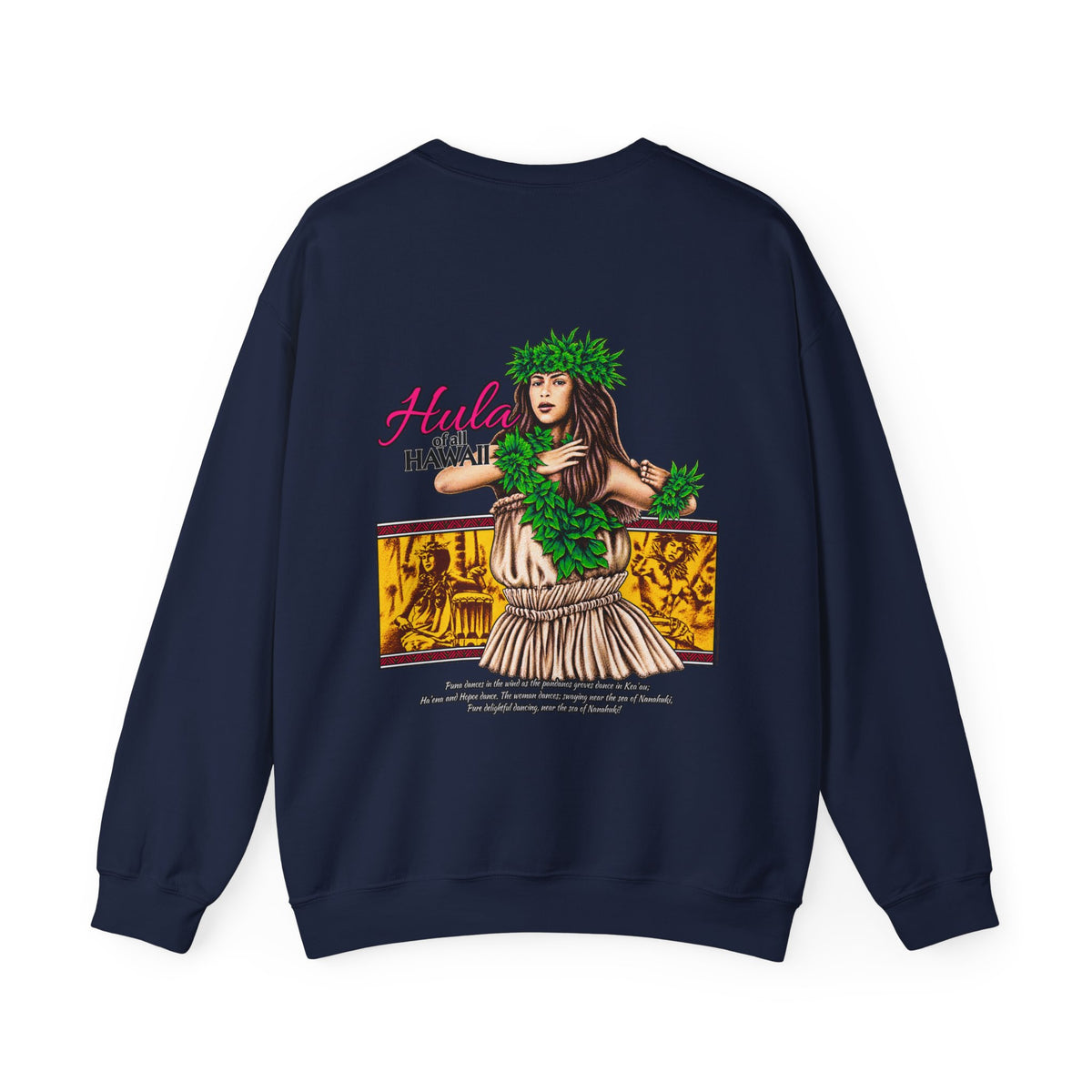 Hawaiian Strength Hula of all Hawaii Unisex Heavy Blend™ Crewneck Sweatshirt