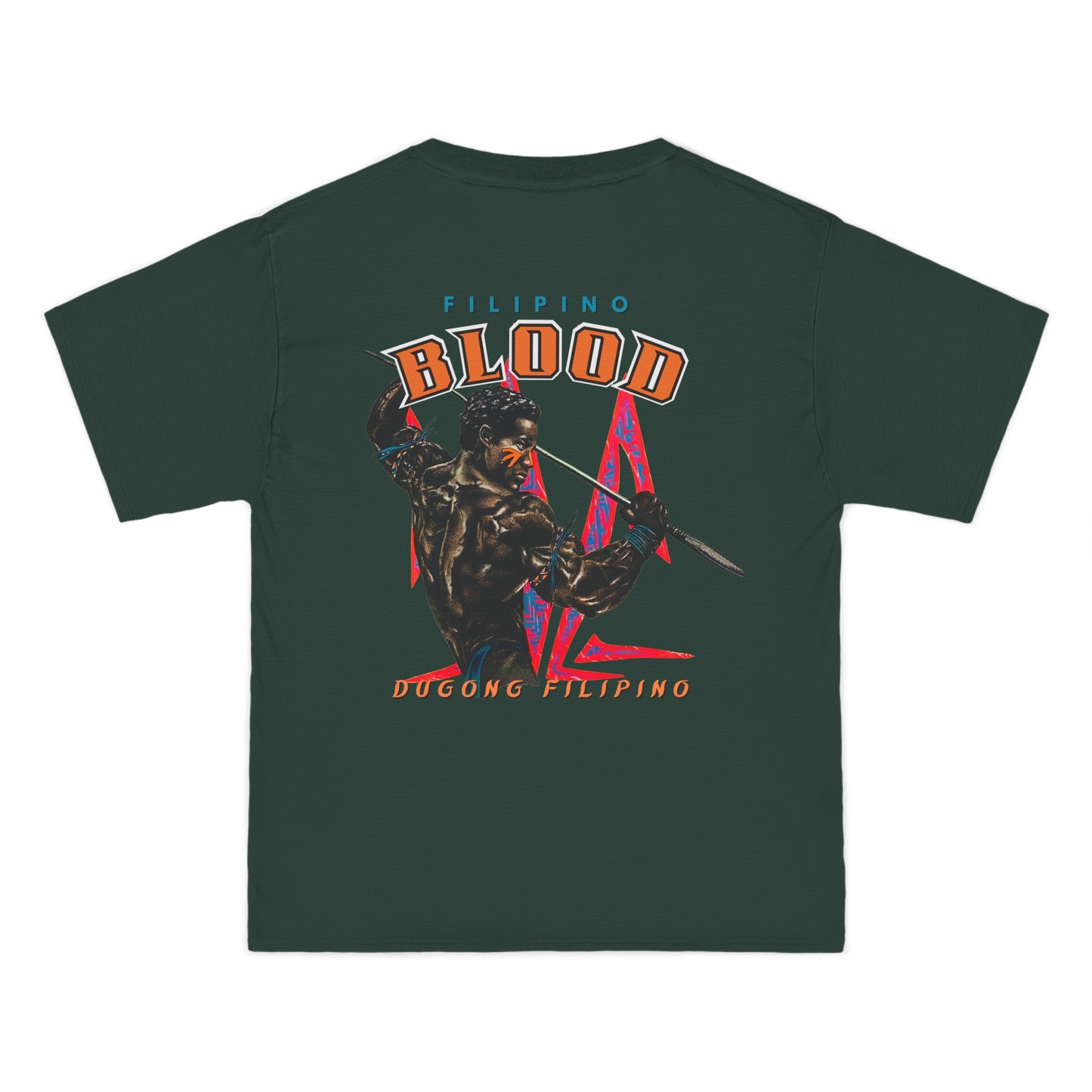 Filipino Strength Filipino Blood Dugong Filipino Vintage Design 90s New Print Beefy-T®  Short-Sleeve T-Shirt