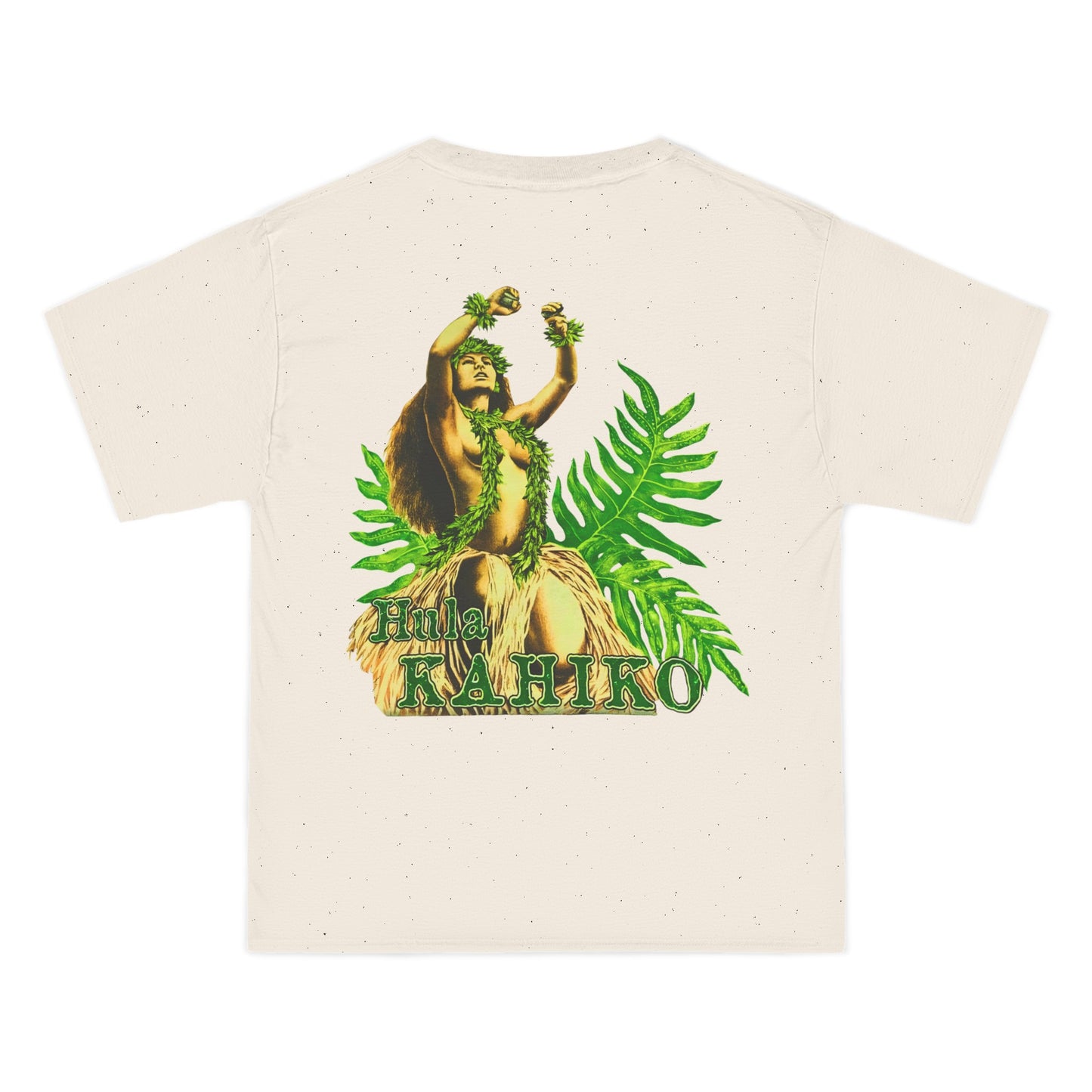 Hawaiian Strength Hula Kahiko Vintage Design 90s New Print Beefy-T®  Short-Sleeve T-Shirt