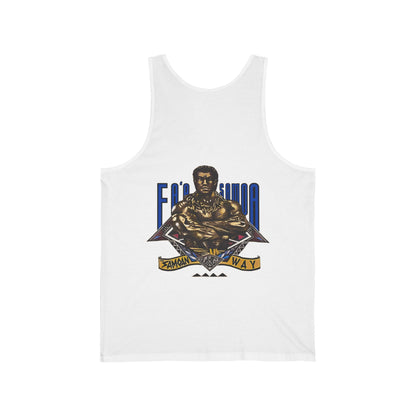 Samoan Strength Fa'a Samoa The Samoan Way Vintage Design 90s New Print Unisex Jersey Tank