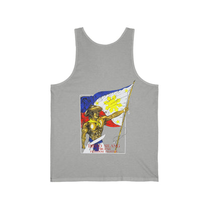 Filipino Strength Diego Silang Freedom Fighter Vintage Design 90s New Print Unisex Jersey Tank