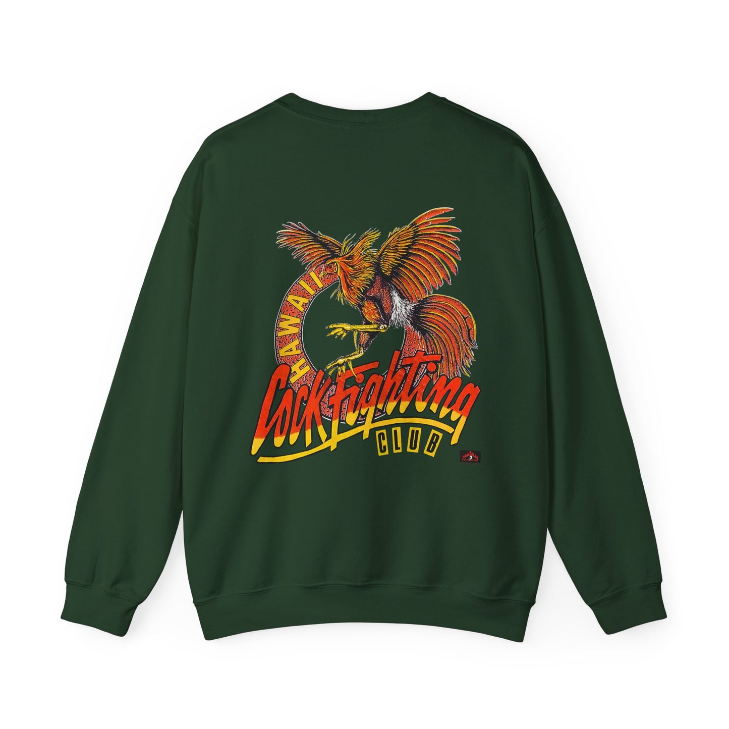 Hawaiian Strength Cockfighting Club Hawaii Unisex Heavy Blend™ Crewneck Sweatshirt