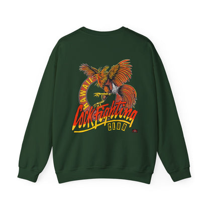 Hawaiian Strength Cockfighting Club Hawaii Unisex Heavy Blend™ Crewneck Sweatshirt