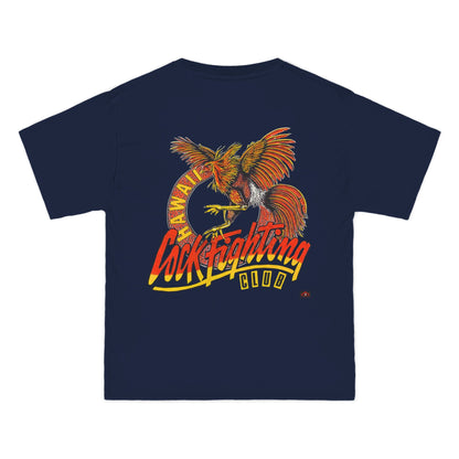 Hawaiian Strength Cockfighting Club Hawaii Vintage Design 90s New Print Beefy-T®  Short-Sleeve T-Shirt