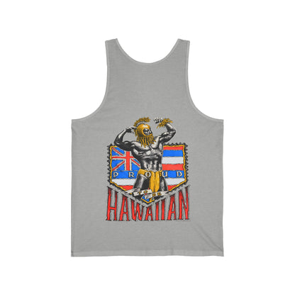 Hawaiian Strength Proud To Be Hawaiian Vintage Design 90s New Print Unisex Jersey Tank