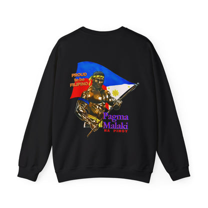 Filipino Strength Proud to be Filipino Pagma Malaki Na Pinoy Vintage Design 90s New Print Unisex Heavy Blend™ Crewneck Sweatshirt