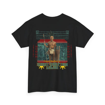 Filipino Strength Filipino Headhunter Igorot Chieftain Lalabi Unisex Heavy Cotton Tee