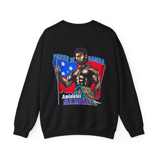 Samoan Strength Proud of Samoa Amiolelei Samoa Unisex Heavy Blend™ Crewneck Sweatshirt