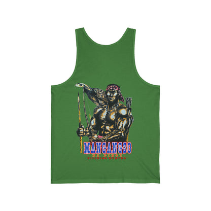 Filipino Strength Mangangso Na Pinoy Filipino Hunter Vintage Design 90s New Print Unisex Jersey Tank