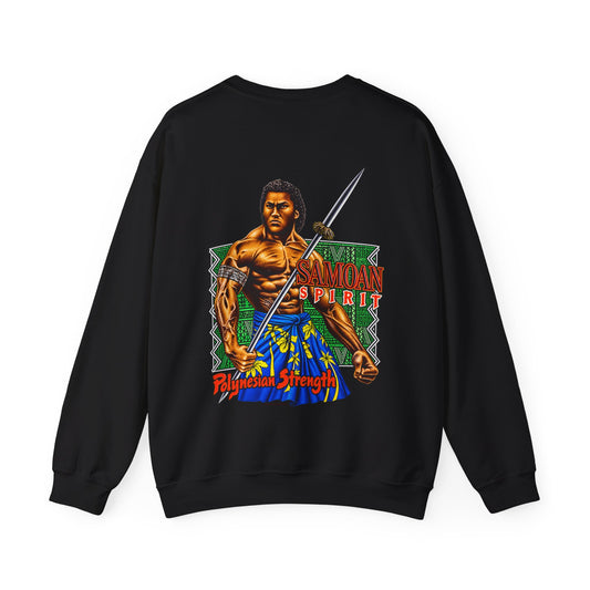Samoan Strength Samoan Spirit Polynesian Strength Unisex Heavy Blend™ Crewneck Sweatshirt
