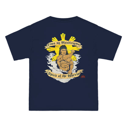 Filipino Strength Spirit of the Warrior Diwa ng Mandirigma Vintage Design 90s New Print Beefy-T®  Short-Sleeve T-Shirt