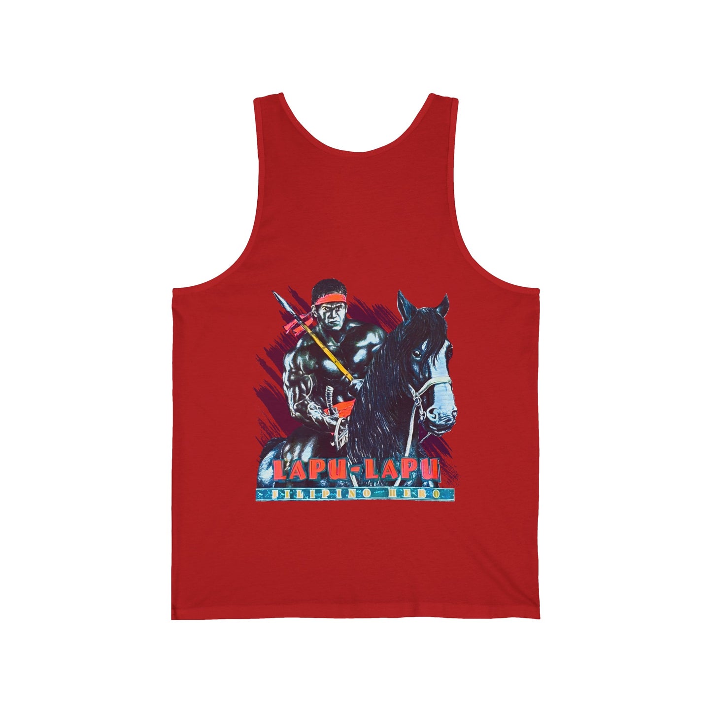 Filipino Strength Lapu-Lapu Filipino Hero Vintage Design 90s New Print Unisex Jersey Tank