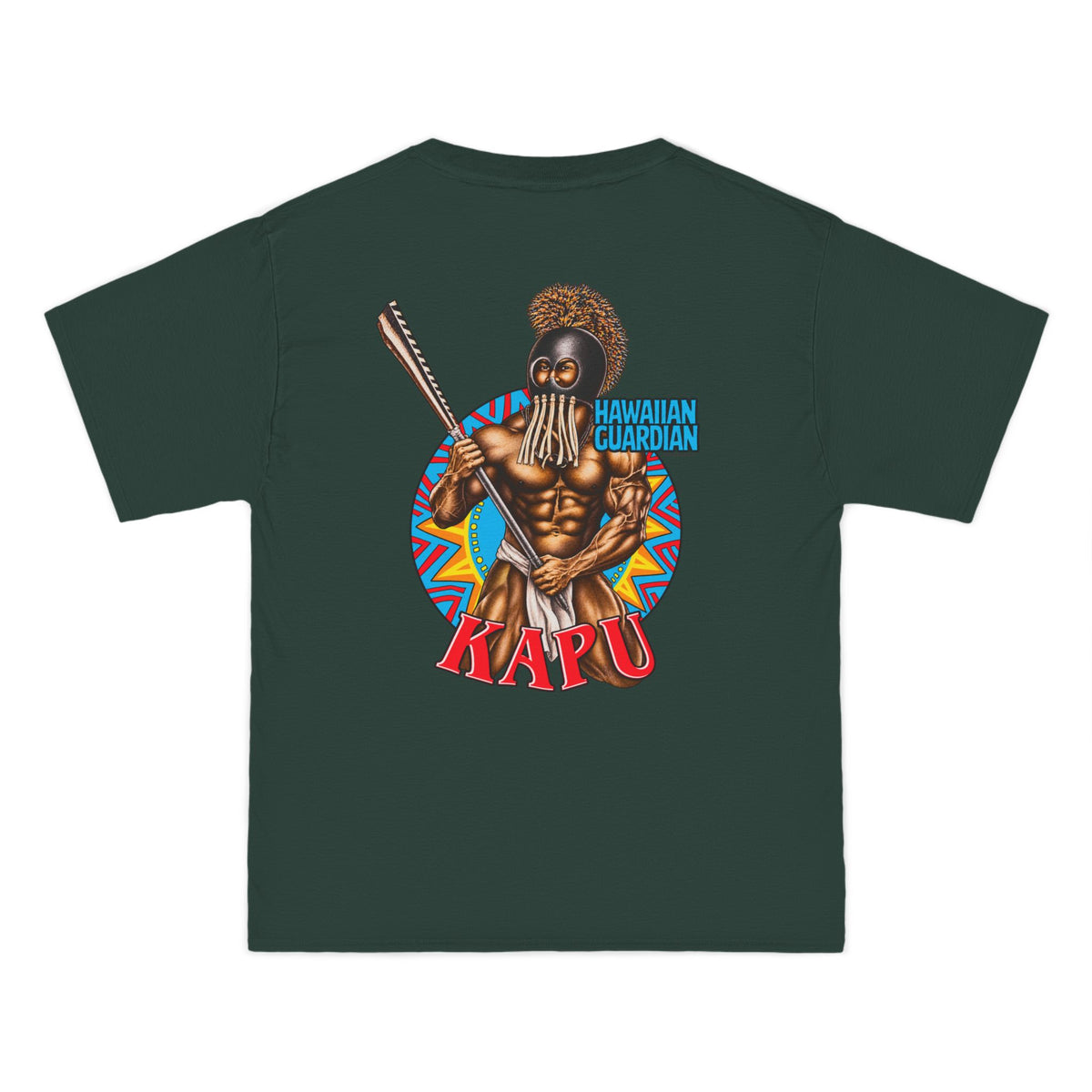 Hawaiian Strength Kapu Hawaiian Guardian Beefy-T®  Short-Sleeve T-Shirt