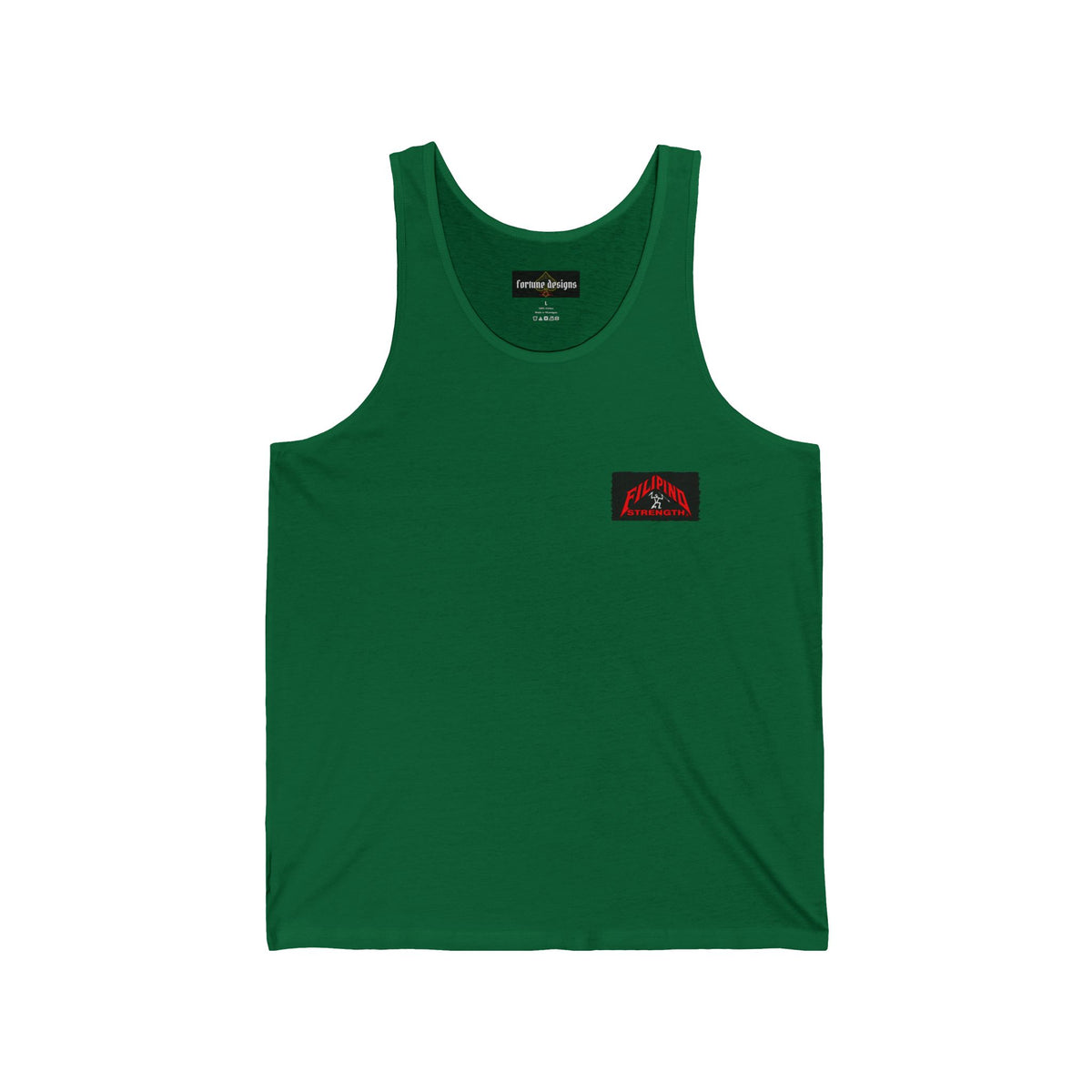 Filipino Strength Purong Lakas Unisex Jersey Tank