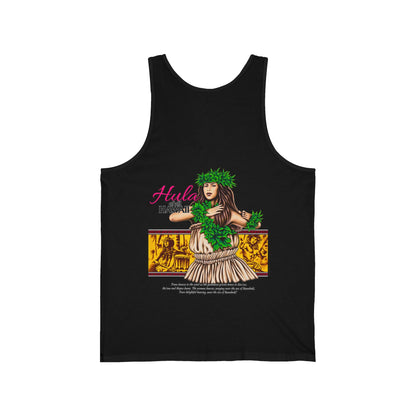 Hawaiian Strength Hula of all Hawaii Unisex Jersey Tank