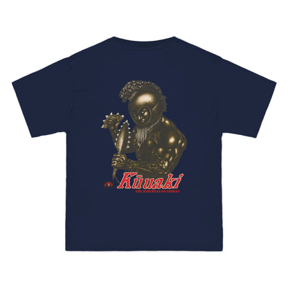 Hawaiian Strength Kῡuaki The Hawaiian Guardian Vintage Design 90s New Print Beefy-T®  Short-Sleeve T-Shirt