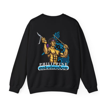 Filipino Strength Philippine Eskrimador Unisex Heavy Blend™ Crewneck Sweatshirt