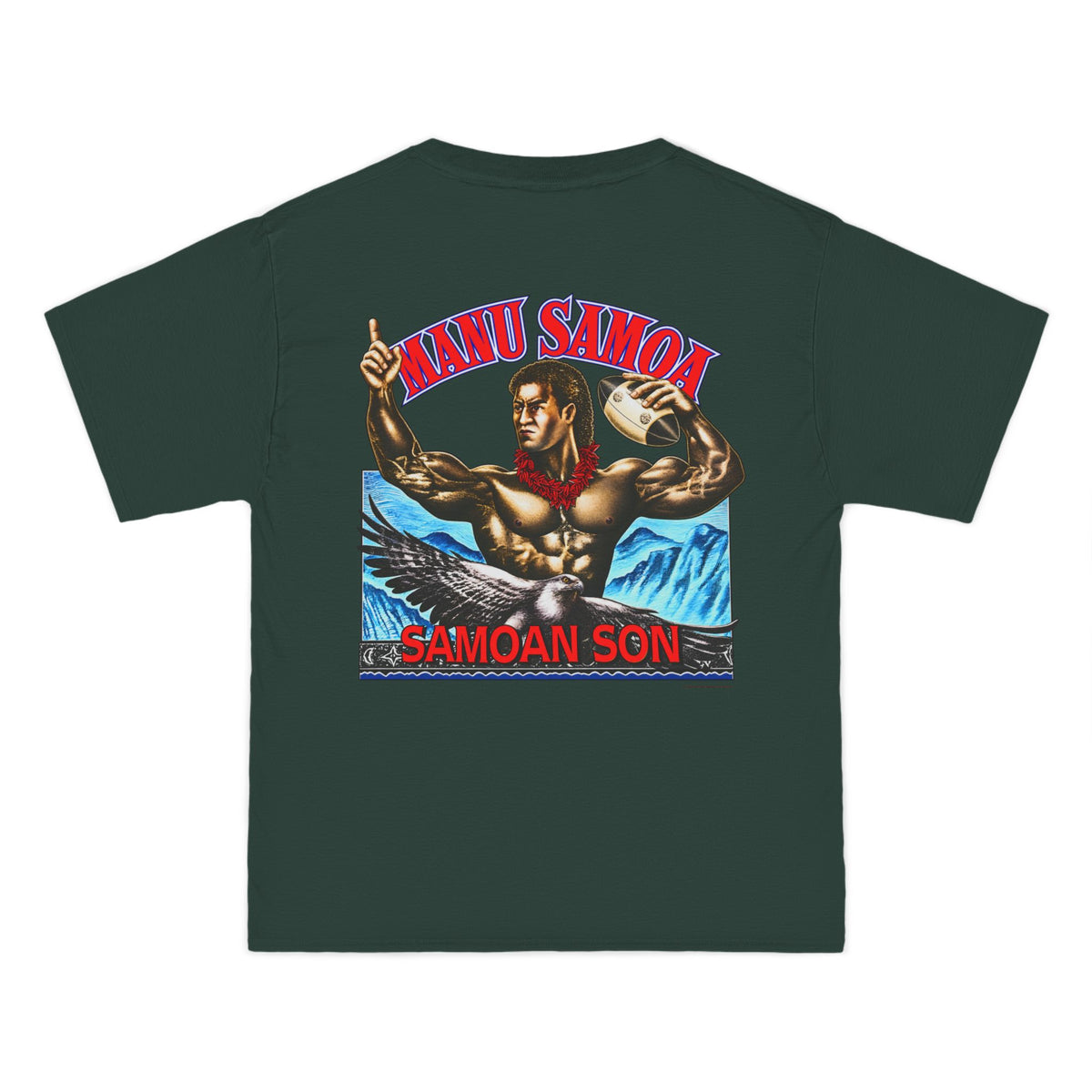 Samoan Strength Manu Samoa Samoan Son Beefy-T®  Short-Sleeve T-Shirt