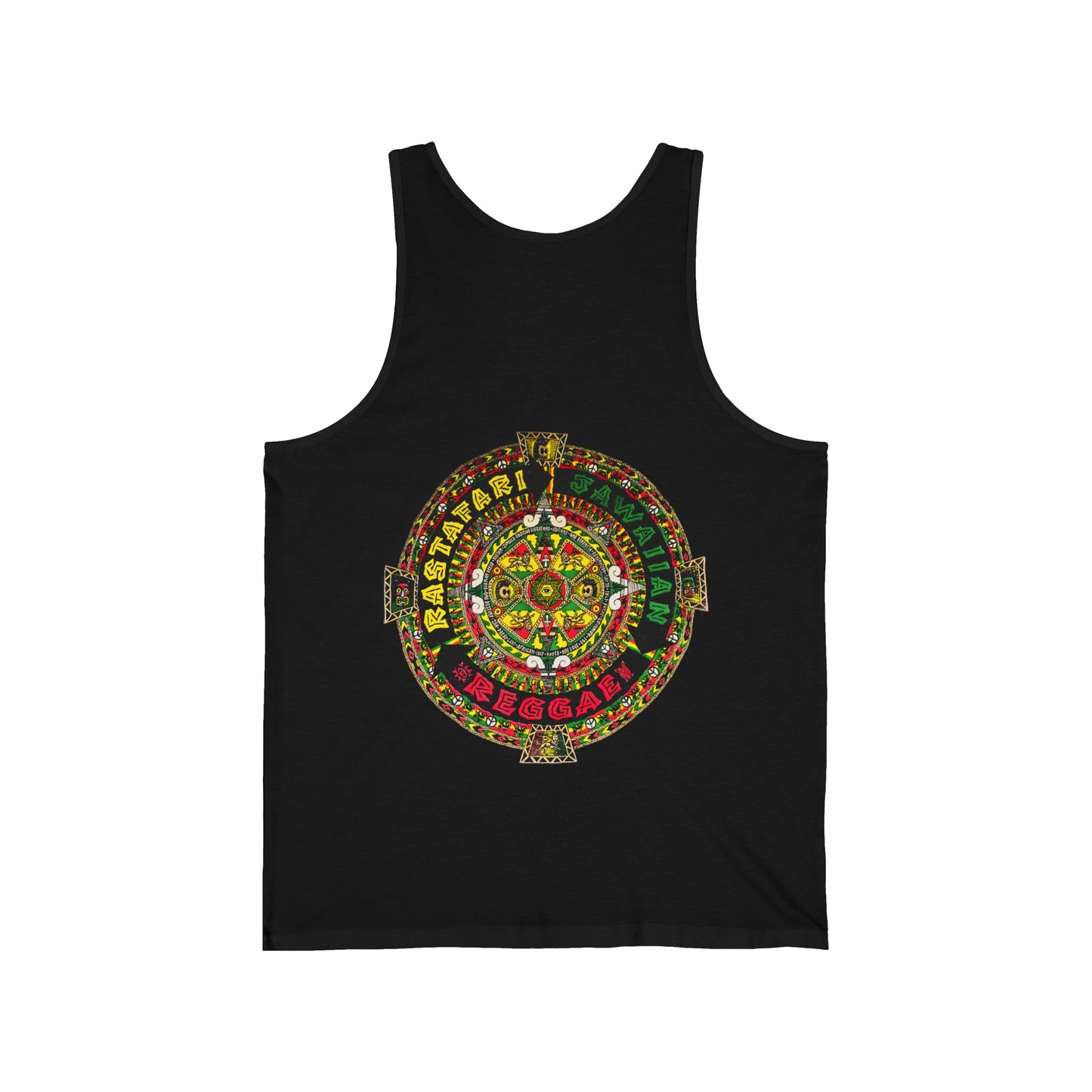 Jawaiian Strength Rastafari Jawaiian Reggae Vintage Design 90s New Print Unisex Jersey Tank