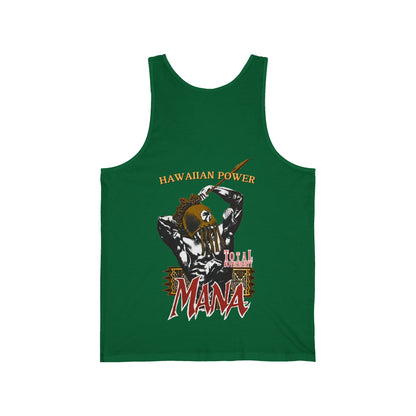 Hawaiian Strength Hawaiian Power Mana Total Sovereignty Vintage Design 90s New Print Unisex Jersey Tank