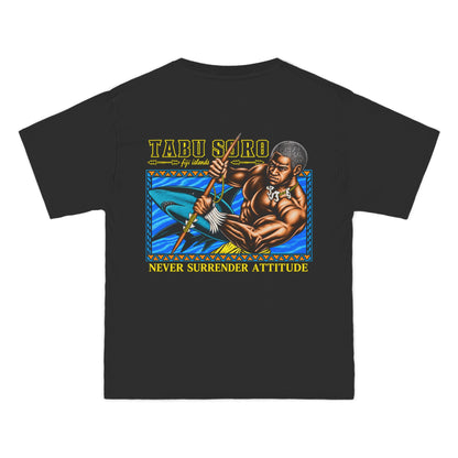 Local Strength Tabu Soro Fiji Islands Never Surrender Attitude Beefy-T®  Short-Sleeve T-Shirt