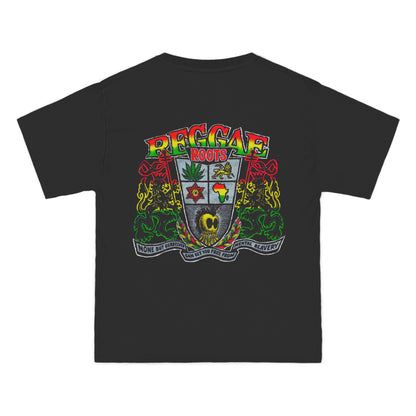 Hawaiian Strength Reggae Roots None But Ourselves Can Set You Free From Mental Slavery Vintage Design 90s New Print Beefy-T®  Short-Sleeve T-Shirt