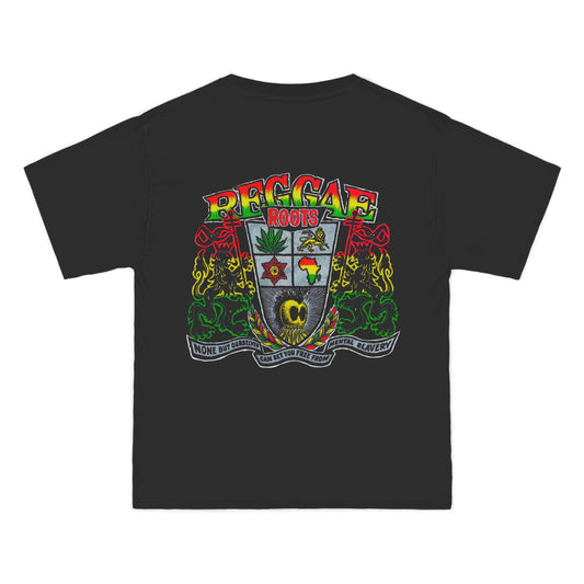 Hawaiian Strength Reggae Roots None But Ourselves Can Set You Free From Mental Slavery Vintage Design 90s New Print Beefy-T®  Short-Sleeve T-Shirt