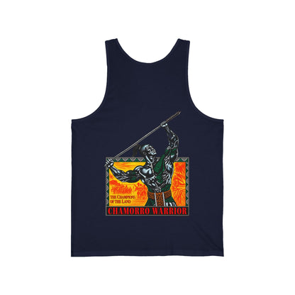 Chamorro Warrior Guam The Champions Of The Land Unisex Jersey Tank