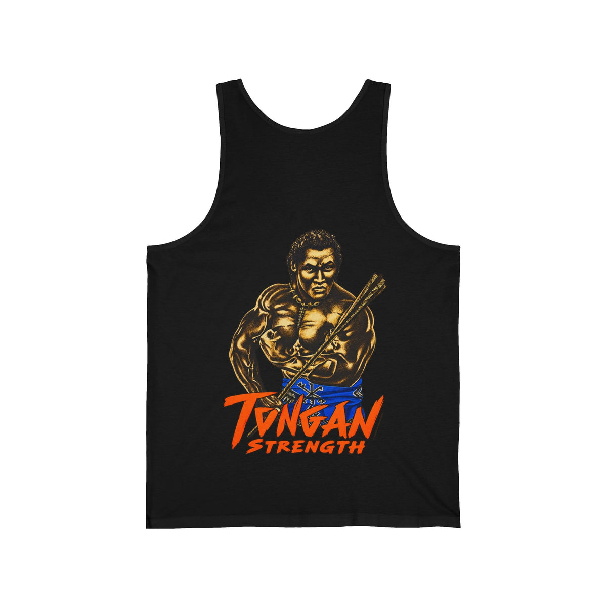 Local Strength Tongan Strength Unisex Jersey Tank