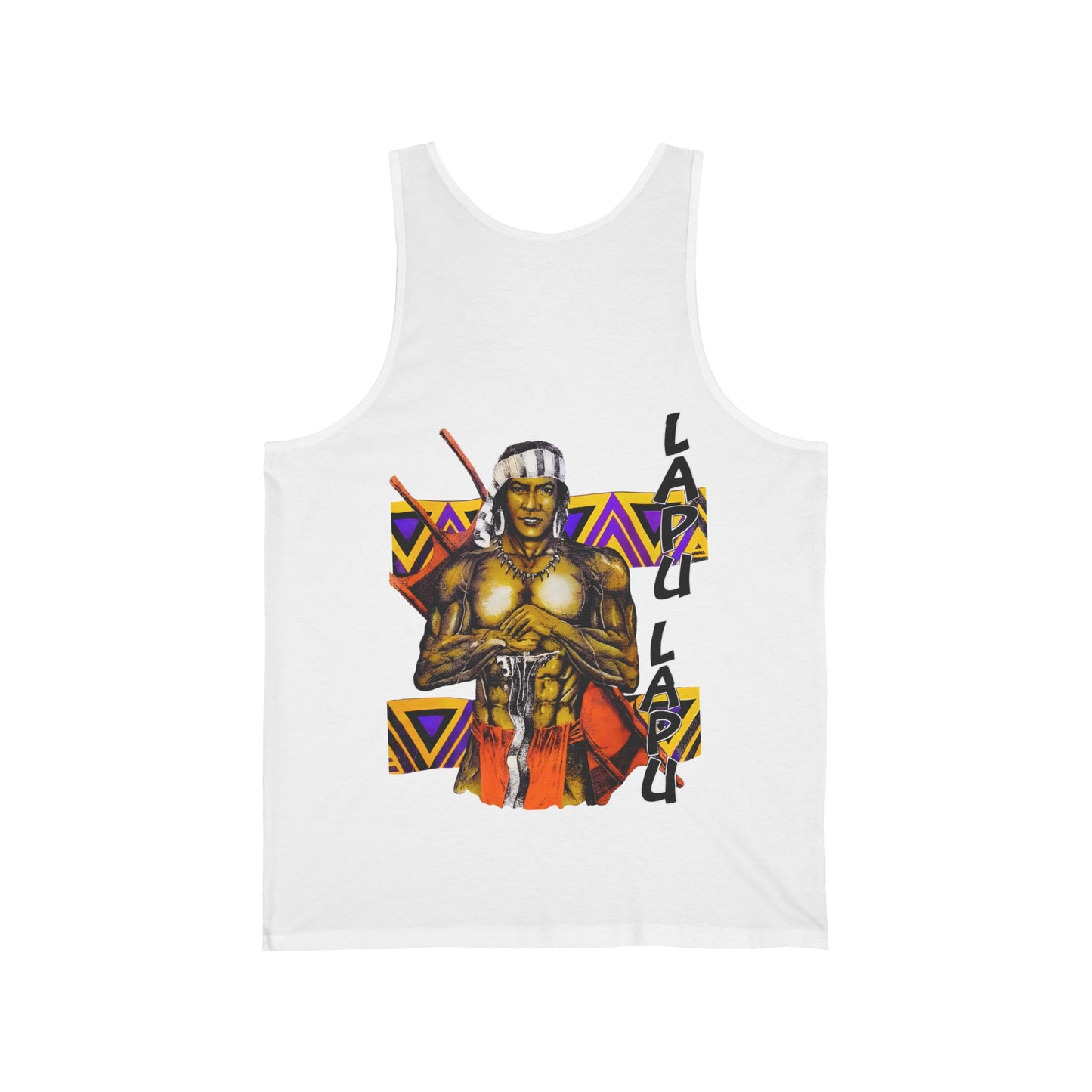Filipino Strength Lapu Lapu Vintage Design 90s New Print Unisex Jersey Tank