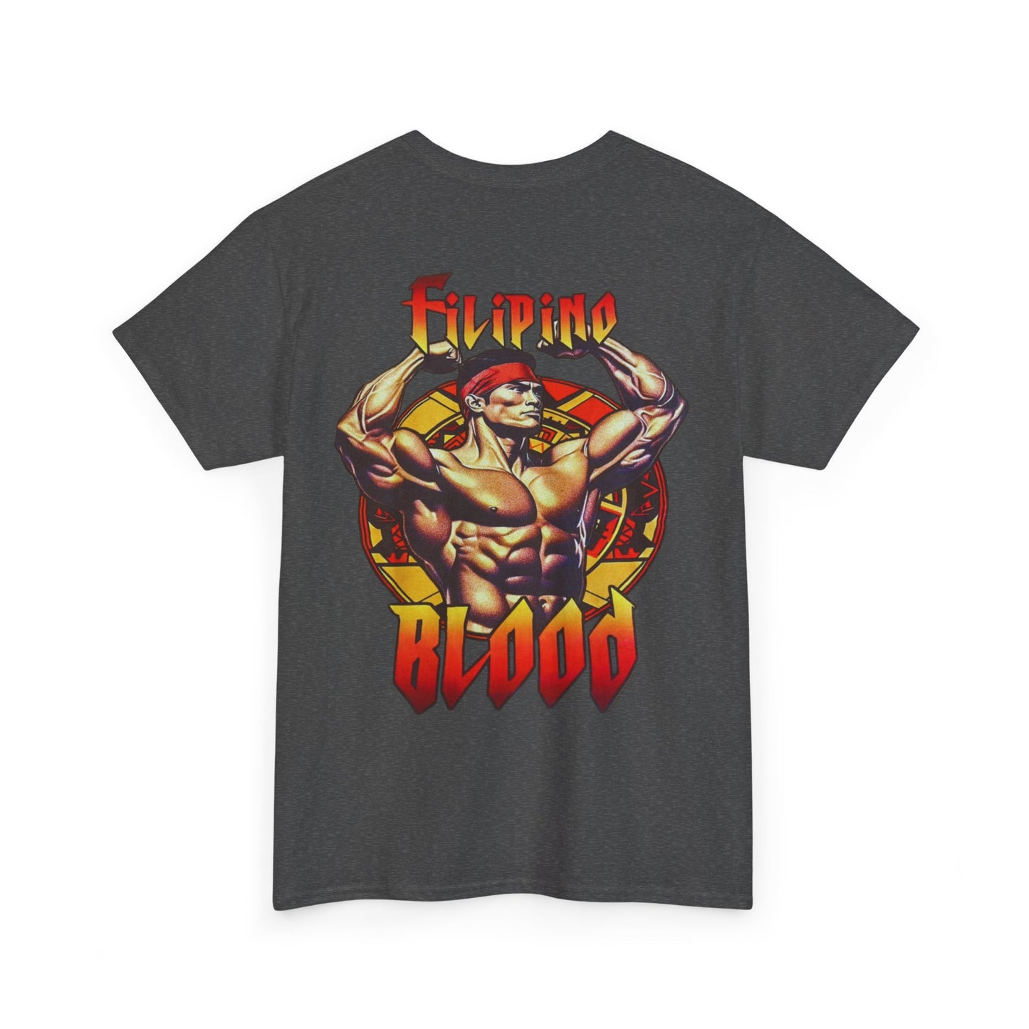 Filipino Strength Filipino Blood Vintage Design 90s New Print T-shirt Unisex Heavy Cotton Tee