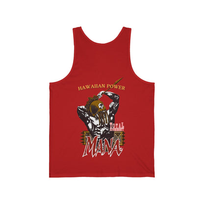 Hawaiian Strength Hawaiian Power Mana Total Sovereignty Vintage Design 90s New Print Unisex Jersey Tank