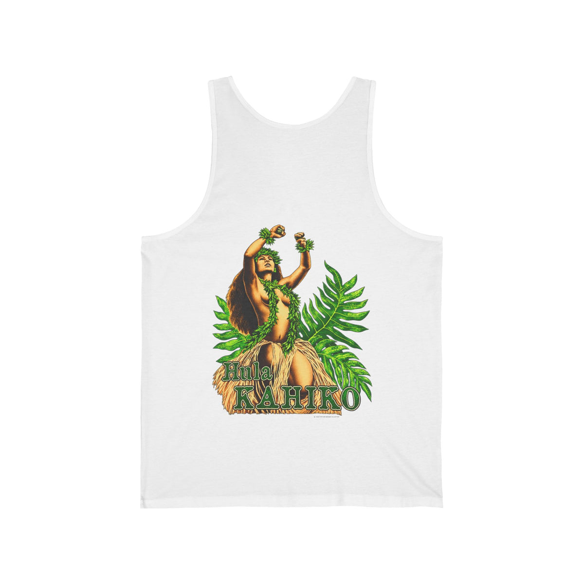 Hawaiian Strength Hula Kahiko Unisex Jersey Tank