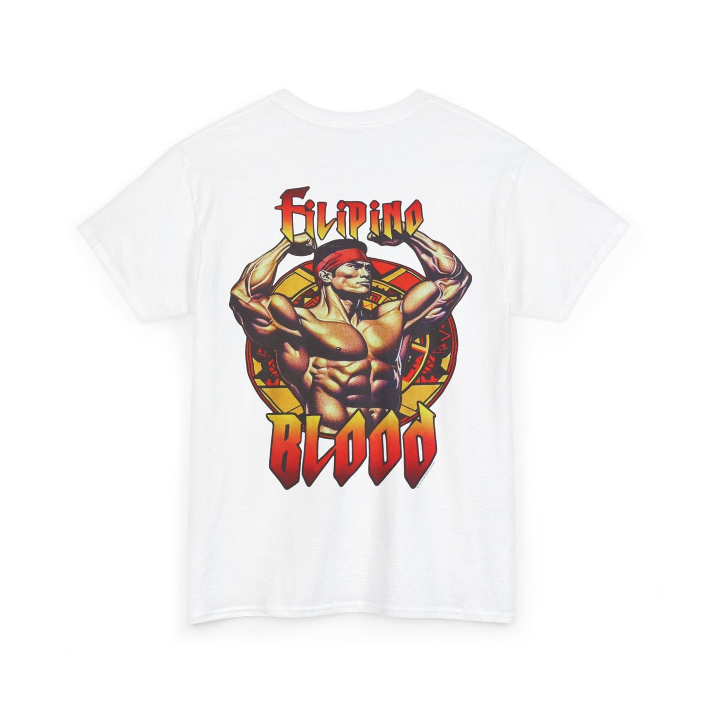 Filipino Strength Filipino Blood Vintage Design 90s New Print T-shirt Unisex Heavy Cotton Tee