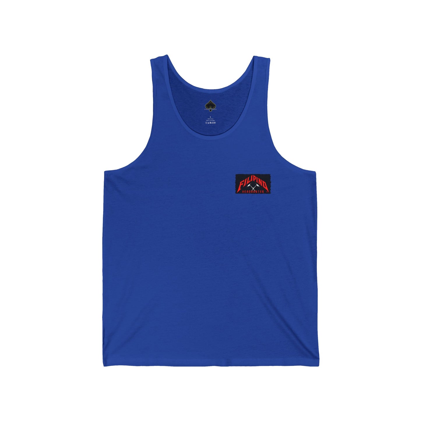 Filipino Strength Filipino HeadHunter Unisex Jersey Tank