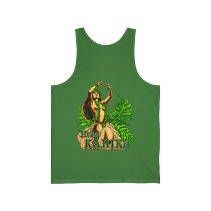 Hawaiian Strength Hula Kahiko Unisex Jersey Tank