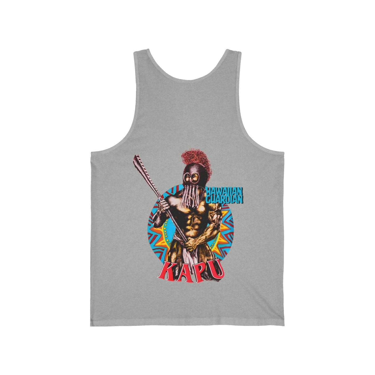 Hawaiian Strength Kapu Hawaiian Guardian Vintage Design 90s New Print Unisex Jersey Tank