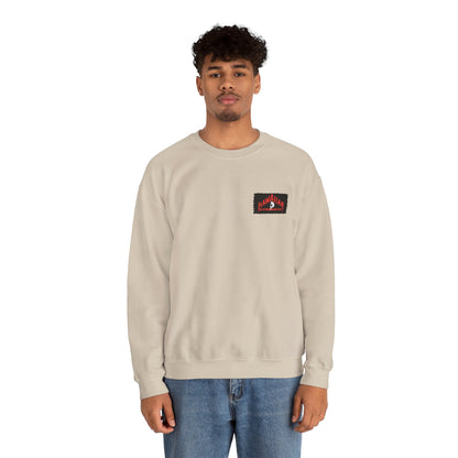 Hawaiian Strength Hawaiian Cockfight Vintage Design 90s New Print Unisex Heavy Blend™ Crewneck Sweatshirt