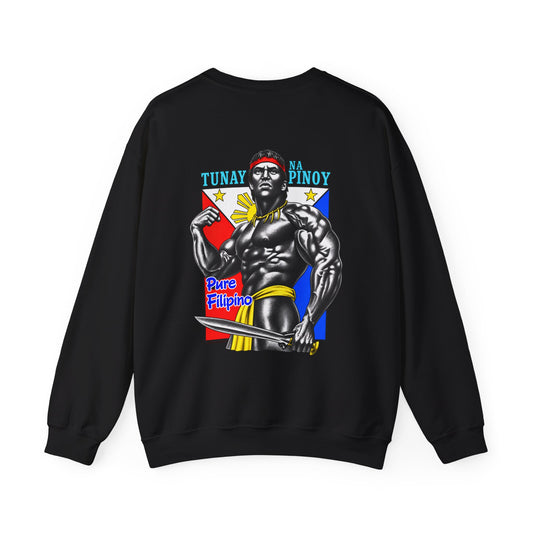 Filipino Strength Tunay na Pinoy Pure Filipino Unisex Heavy Blend™ Crewneck Sweatshirt