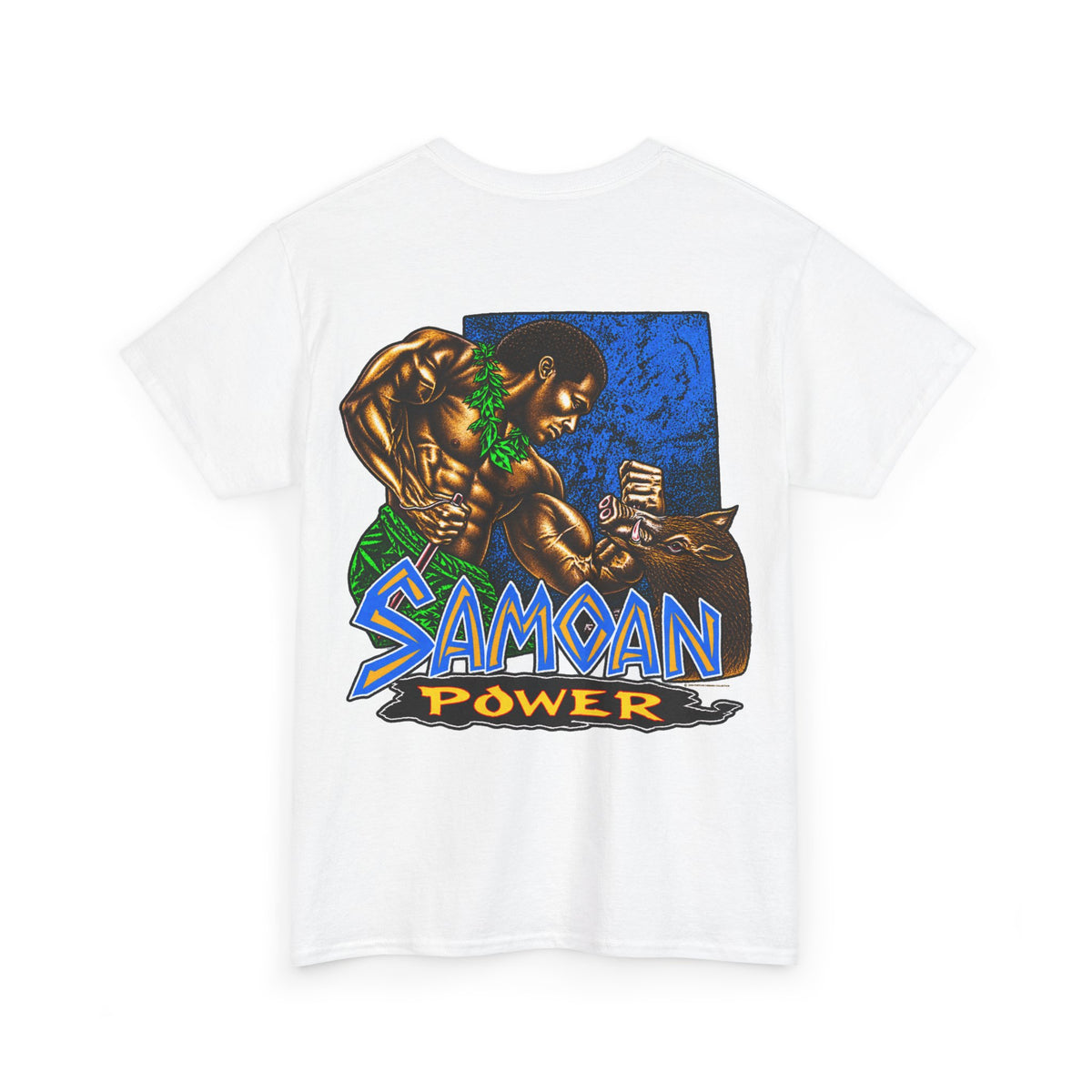 Samoan Strength Samoan Power Unisex Heavy Cotton Tee